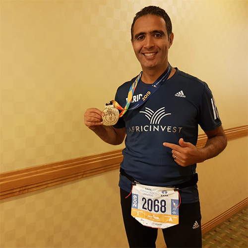 Participation of our colleague Farid Benlafdil in New York City Marathon 2019