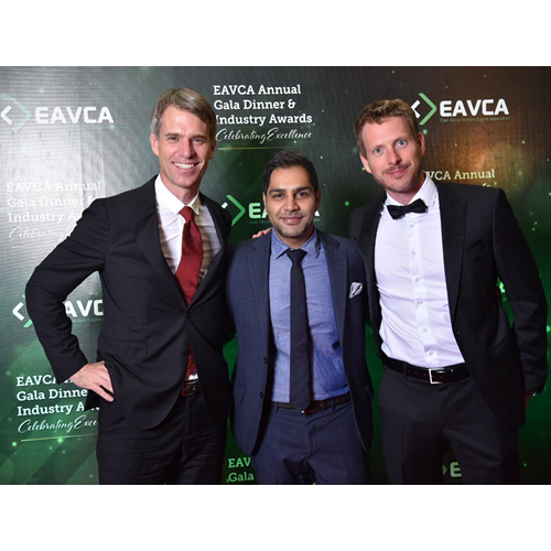 Africinvest wins the EAVCA Prime Bank award for best large cap deal of the year at the 2019 EAVCA Industry Award in Nairobi